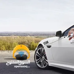  14 جهاز اصطفاف السيارة يعمل بالإستشعار و التحكم عن بعد من خلال ريموت كنترول للتحكم و يتميز بمقاومته للم