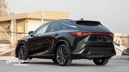  2 LEXUS RX350 F-SPORT 2024 ZERO KM CANADIAN SPEC وارد كندا تقبل التصدير للسعودية و جميع الدول