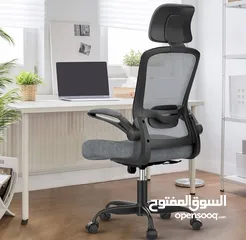  2 كرسي مكتب مع مسند رأس قابل للتعديل كرسي مميز للشركات و المكاتب