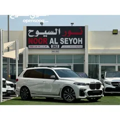  2 BMW X7 M BACKAGE GCC 2020 V8 FULL SERVICE HISTORY UNDER WARRANTY PERFECT CONDITION ORIGINAL PAINT