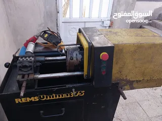  1 مكينة تسنين براغي ومواسير