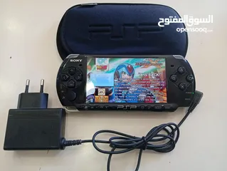  1 جهاز psp مستعمل بحاله ممتازه