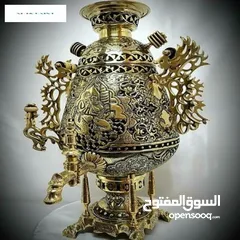  23 سماور الفحم النحاسية الفاخرة