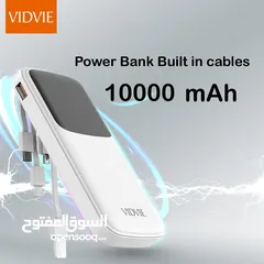  1 باوربانك متعدد المخارج - VIDVIE PB758 Power Bank 10,000A - شاحن