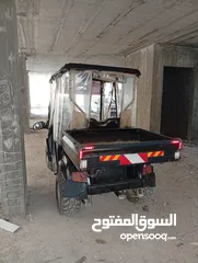  2 توكتوك كهربا عالي جبلي مع صندوق قلاب