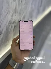  2 ‎‏‎ايفون 16 برو 128 جيجا لون ديزرت تيتانيوم الصحراوي الجديد  اكتف لا يعد انه مستخدم بطارية 100%