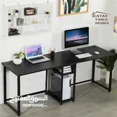  8 طاولة موظف حديد / طاولة دراسة حديد بعدة الوان