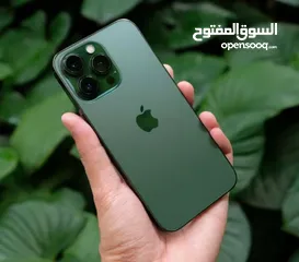  1 آيفون 13 برو ماكس - سعة 1 تيرا - أخضر فيروزي  iPhone 13 Pro Max - 1TB - Turquoise green