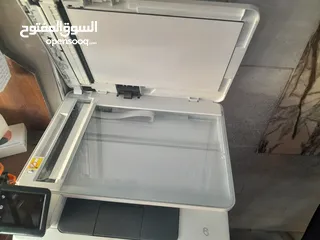  1 طابعه ليزر hp 277m مع فاكس و واي فاي