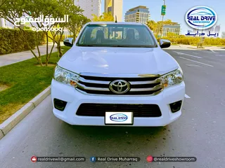  3 TOYOTA HILUX - PICK UP  SINGLE CABIN  Year-2018  Engine-2.0L