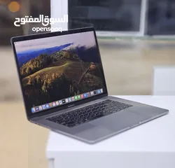  4 MacBook Pro 15 Touch Bar 2019 core i9 16GB Ram512GB SSD لابتوب ابل