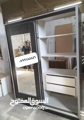  19 خزائن ملابس خشب لامنيت 18م الون حسب الطلب جميع المقاسات كفاله 5سنوات