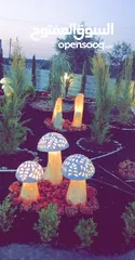  3 فطر مضيء الطقم 3حبات  اهلا وسهلا بكم