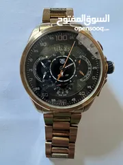  1 Tag Heuer Rose Gold SLS Mercedes Benz Mens’ Chronograph Watch