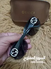  3 نظارات شمسية فاخرة وانيقة غوتشي Gucci للسيدات اصلية 100 ٪ إيطالية  مستعملة بحالة ممتازة.