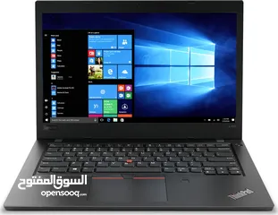  6 لابتوب Lenovo ThinkPad L480 14" Intel Core i5-8250U 8GB RAM 256GB SSD Webcam Win 10 Pro شبه جديد