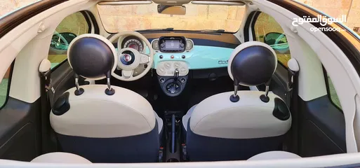  10 فيات كشف للبيع 500c 2018 Fiat 500c  2018 convertible