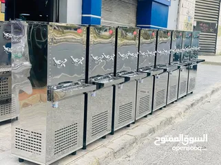  7 مبردات ماء شلر مياه صناعي ستانلس ستيل  الدويك للثلاجات العبدلي