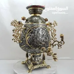  9 سماور الفحم النحاسية الفاخرة