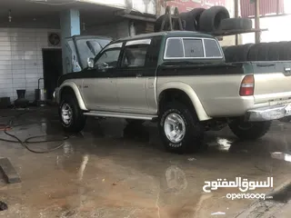  6 بكم متسوبيشي موديل 99 للبيع او للبدل نخب