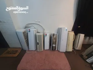  8 فني تكيف وتبريد فك وتركيب وصيانة جميع انواع المكيفات وقطع وحدات خارجية وداخلية