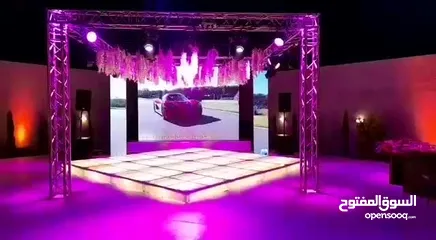  21 شاشات led _شاشات خلفيات حفلات _اعراس _فعاليات