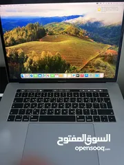  2 MacBook Pro 2019 15" 16 RAM 256 GB (Touch bar) كيبورد عربي