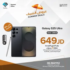  1 Samsung Galaxy S25 Ultra  ‎‏‎‏12 ram / 256GB  ‎‏‎جديد بالكرتونة كفالة سنة كاملة