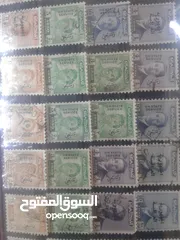  6 طوابع بريدية على شكل مجموعات غير مستخدمة