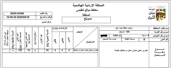  2 800 م تجاري خلف إشارة المواصفات والمقاييس شارعين