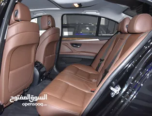  11 BMW 523i ( 2011 Model ) in Black Color GCC Specs