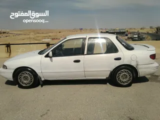  25 كيا سيفيا 1994 بحاله جيده جدا وكل شيء واضح بالاعلان والصور