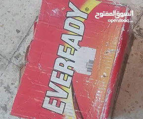  2 بطاريه EVERE DAY. جديده بكفالته بلكرتونه. 70امبير