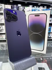 1 iPhone 14 Pro Max (256) GB USED  ايفون 14 برو ماكس مستعمل بحالة ممتازة  معه كرتونته و شرق اوسط /////