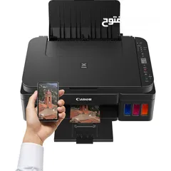  9 متوفر طابعة كانون طباعه ونسخ و سكان كانون Canon printer G3410 Print Scan Copy