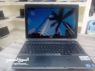  6 لاب توب dell cor i7  الجيل التاني بسعر 650 دينار