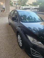  5 مازدا 6 لون اسود متليك