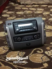  1 مسجل نيسان مع واجه تابلو بحال الوكاله جديد
