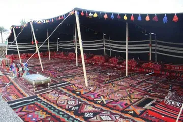  7 تفصيل بيوت شعر وفرش تراثي ومضلات خارجيه مختصون بتفصيل مشب نار