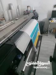  2 Printing Machine (مكينه طباعه فقط 180 سم  Roland XJ-740)