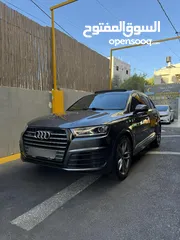  4 جيب audi Q7 Sline ترخيص 2017