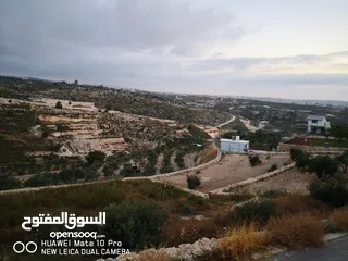  3 ارض باطلالة مميزة في صوريف أول أبوشوك زفتة وكهربا لباب الأرض