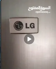  6 ثلاجة  ال جي بابين فضي