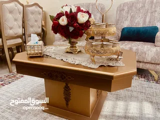  5 ‏طقم كنب صالة الضيوف جديد بحالة ممتازة