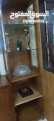  4 بوفيه عدد 2 للبيع مع خزانه