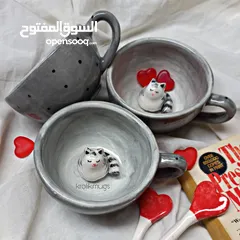  18 el yapimi sermicأكواب سيراميكيه صناعة يدوية بجودة عالية وتصاميم فريدة handmad ceramic mug iran