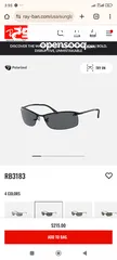  7 نظارة Ray Ban أصلية ولا خدش