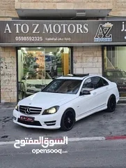  1 للبيع بسعر حرق كاش او نص بنص  مرسيدس C250 فل الفل فتحه سقف كراسي كهرباء بصمه ابواب وبصمه تشغيل.