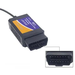  5 ELM327 USB Cable OBDII