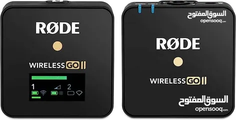  13 RØDE Wireless GO II مايكروفون رود مستعمل فتره بسيطه